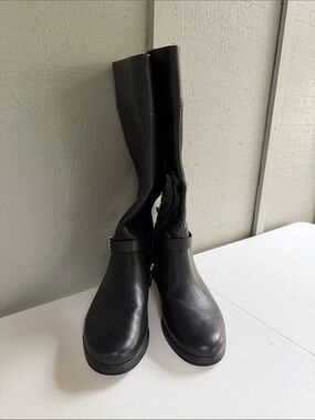 Dr. Scholl's Black Leather Boots